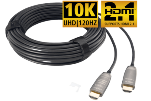 Inakustik Exzellenz High Speed HDMI 2.1 Optical Fiber Cable | Up to 100m | 8K