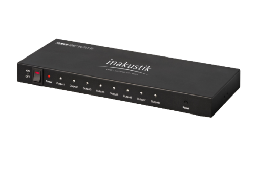 Inakustik Premium HDMI Splitter 1 -> 8 High Speed