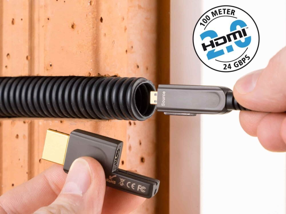 Inakustik Excellence High Speed HDMI-Micro 2.0b Optical Fiber Cable - Image 3