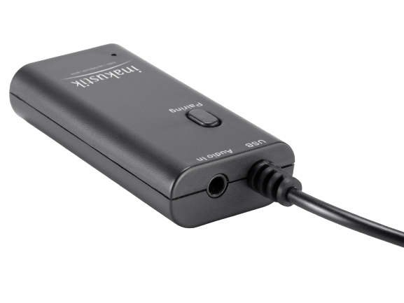 Bluetooth Audio Transmitter Splitter jack plug input 1 Inakustik Bluetooth Audio Transmitter & Splitter