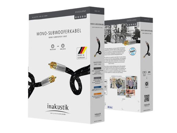 Excellence Mono Subwoofer Cable2 Inakustik Excellence Mono-Subwoofer Cable