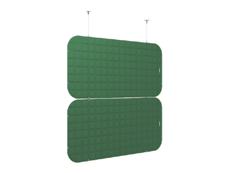 Musk Green VicOffice Suspended Divider