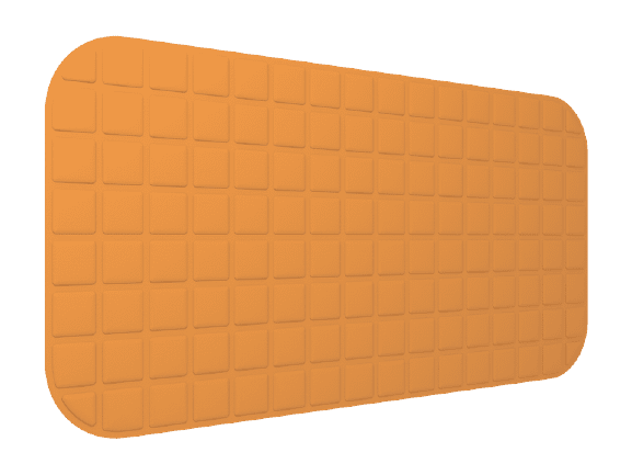 Pumpkin Orange 1 Vicoustic VicOffice Wall