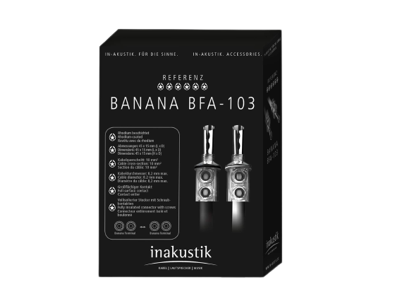 Reference Banana BFA 103 2 Inakustik Reference Banana BFA-103