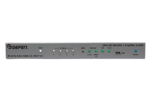 Gefen Διανομέας και ενισχυτής σήματος UHD 4K HDMI σε 4 οθόνες